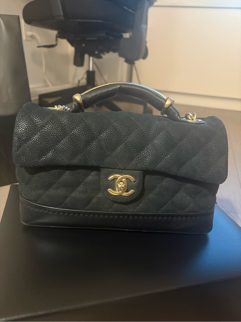 Chanel Medium Flap with Gold Hardware
